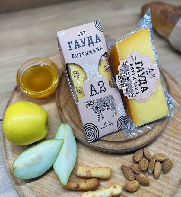 Сир Гауда витримана А2 (100 г)