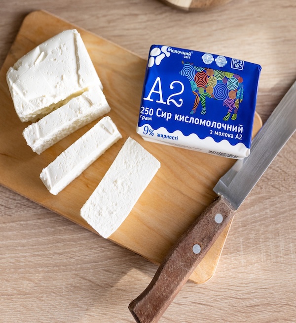 Сир 9% кисломолочний  0,250кг А2 